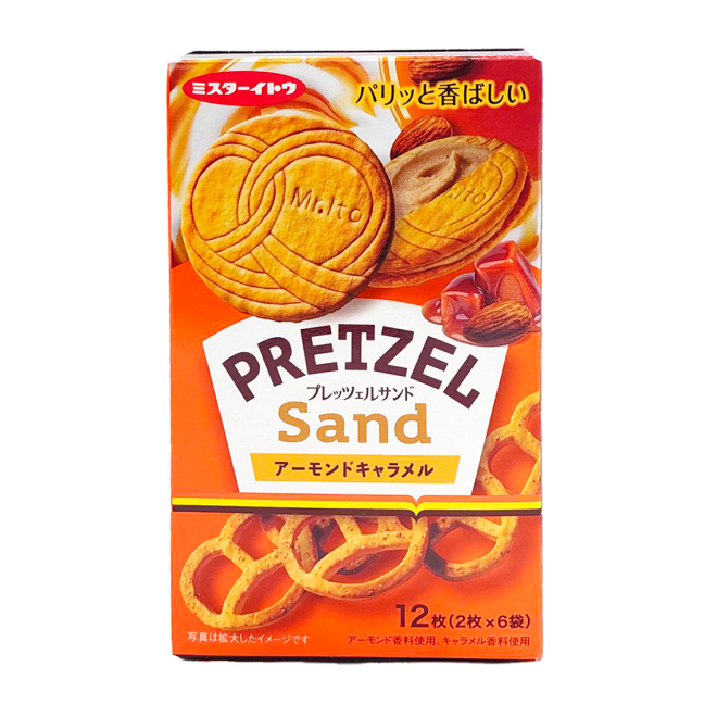 Mr.Ito Pretzel Sand Almond Caramel
