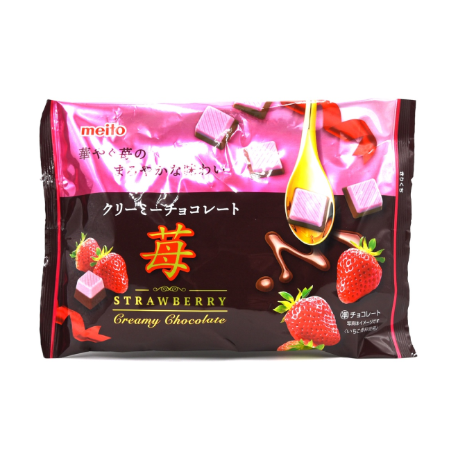 Meito Strawberry Creamy Chocolate