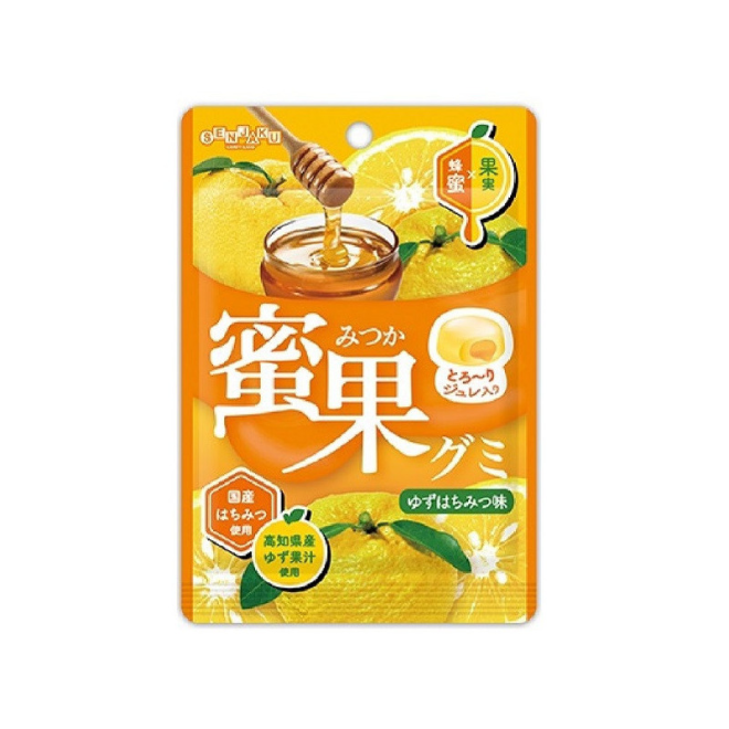 Senjakuame Mitsuka Yuzu Honey Flavor Gummy