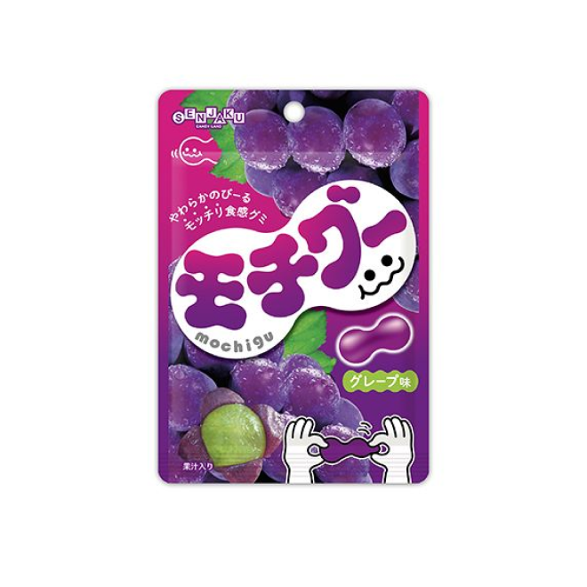 Senjakuame Mochigu Gummy Grape Flavor