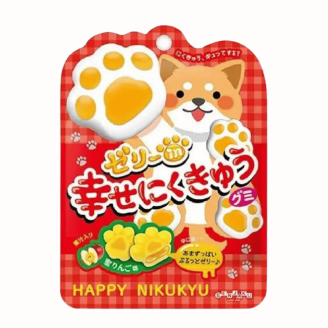 Senjakuame Shiawase Nikukyu Honey Apple Flavor Gummy
